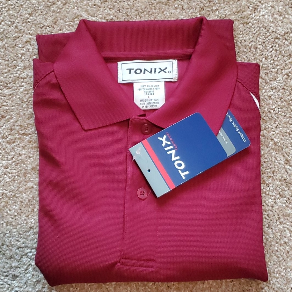 Men's Tonix Large Polo Shirt